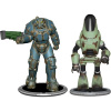 Set dvoch figúrok Syndicate Collectibles Fallout - X01 & Protectron (Set D)