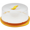 BAMA Servírovací otočný tanier PORTATORTA, žltý