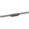 Hansgrohe RainDrain Flex Sprchový žľab70 cm, kartáčovaný čierny chróm 56043340