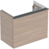 Geberit iCon - Umývadlová skrinka, 52x42x31 cm, 1 zásuvka, dub 502.302.JH.1