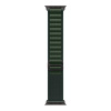 Apple Watch 49mm Dark Green Alpine Loop - Medium - Black Titanium Finish MYPR3ZM/A
