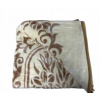 Prikrývka na posteľ - KOC Lasher/CKR Polyester 210 x 160 cm biely, čierny, zlatý (Lasher akrylová prikrývka mäkký darček 160x210)