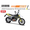 Husqvarna 701 Supermoto 2023 (sběratelský model, určeno pouze k vystavení)