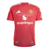 adidas Manchester United Authentic Home Shirt 2024 2025 Adults Red L