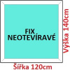 Soft Plastové okno 120x140 cm, FIX neotváravé