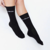 Ponožky 3/4 Socks 3Pack Black - GymBeam barva: černá, velikost: M/L
