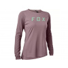 Dámský dres s dlouhým rukávem FOX Flexair Pro LS Jersey Plum Perfect -L