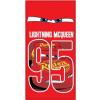 Plážová osuška Cars Lightning MC Queen 95, Sun City