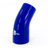 Silikonové redukční koleno 45 stupňů - délka 50mm, průměr 35-32mm