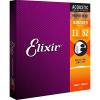Struny na akustickú gitaru 11-52 NANOWEB Phosphor Bronze Elixír