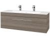 Dreja Umývadlová skrinka ASTON SZZ 120 - D03 Cafe / Úchytka T02 / D03 Cafe