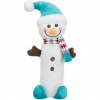 Xmas SNOWMAN, plyšový snehuliak s PET fľašou vo vnútri, 38 cm