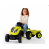 Smoby Detský šliapací traktor Farmer XL s prívesom zelený