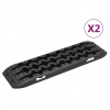 vidaXL Trakčné dosky 2 ks čierne 106x30,5x7 cm nylon - Čierna - 17518-159119