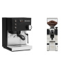 Rancilio Silvia BC, čierna + Eureka Mignon XL, CR chrome