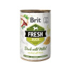 Brit Fresh Kačica s proso konzerva 24x400g