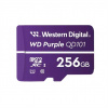 WD MicroSDXC karta 256GB Purple WDD256G1P0C Class 10 (R:100/W:60 MB/s) WDD256G1P0C