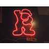 Vonkajšie vianočné osvetlenie - Santa Neon LED red dekorácie Dawn 70 cm star (Vonkajšie vianočné osvetlenie - Santa Neon LED red dekorácie Dawn 70 cm star)