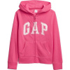 GAP LOGO FZ ružová,biela Dievčenská mikina XXL