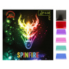 Poťah Der Materialspezialist SPINFIRE Vyberte FARBU poťahu: modrý / BLUE, Vyberte HRÚBKU špongie: 1,8 mm