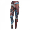 adidas Training Essentials Printed Gym Legging Womens Greone/Red 8 (XS)