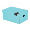 oxybag krabica lamino veľká - 35,5 x 24 x 16 cm - PASTELINI Modrá