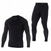 Dlhé -sklené spodné prádlo Brubeck Extreme Thermo Black S. S (Brubeck Extreme Thermo Pánske spodná bielizeň)