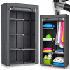 Skriňa Massido 680010 135 x 170 x 45 cm, odtiene sivej