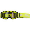 LS2 AURA ENDURO SERIES GOGGLE BLACK H-V YELLOW WITH CLEAR VISOR
