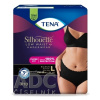 TENA Silhouette Plus Low Waist Black L čierne dámske naťahovacie inkontinenčné nohavičky 1x10 ks