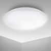 B.K.Licht LED stropné svietidlo Stropné svetlo 28cm 12W Obývacia izba Designové svietidlo Svetlo 230V Biela