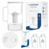Filtračná kanvica Wessper D2 Borosilicate FutureFlow 3,3 l biela