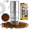 Elektrický mlynček Karl Hausmann USB COFFE GRINDER KARL HAUSMANN strieborný/sivý