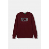 Detská bavlnená mikina United Colors of Benetton 3J68C10PZ.G.seasonal burgundské 120