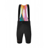 Kraťasy s trakmi SANTINI Unico Edge Black - XXL