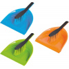 Lopatka + metlička KLIP bez gumy MIX farieb KLC