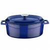 Lava metal Hrnec 7 l, litinový, modrý LVOTC31K2BLU