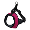 PROFIZOO Bezpečnostný postroj do auta, neoprén, XS (OK 28cm, OH 30-40 cm) fuchsie