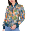 Alpha Industries MA-1 VF Flowerprint Wmn Dámska bunda prechodná Multicolor L