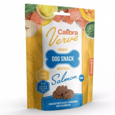 Calibra Dog Verve Crunchy Snack Fresh Salmon 150g