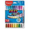 Detské fixky Maped Color'Peps Duo, 10 obojstranných fixiek = 20 farieb