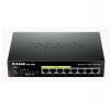 D-Link DGS-1008P 8x 1000 Desktop Switch, 4PoE port (DGS-1008P/E)