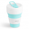 Skládací silikonový hrnek NILS Camp NC4103, 355ml, mátová