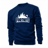 Mikina - Detská mikina veľkosť 116 Biela, námornícka modrá s dlhým rukávom (Mikina hráča Fortnite 5 farieb)