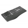 C-TECH C-TECH klávesnice KB-113E USB, ERGO, černá, CZ/SK