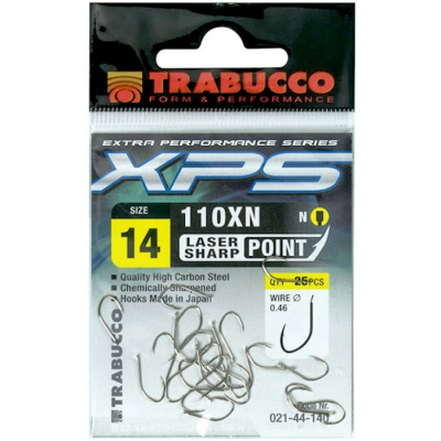 25ks - Háčiky Trabucco XPS 110 XN Veľkosť 14