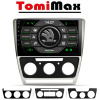 TomiMax Škoda Octavia 2 Android 14 autorádio s WIFI, GPS, USB, BT HW výbava: QLED 8 Core 4GB+64GB PX HIGH - iba displej A