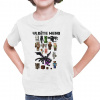 Minecraftový tím - detské tričko s potlačou pre fanúšikov Minecraftu - personalizovaný produkt - Tričkový | 3 | 4 | Biela
