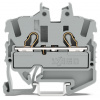 WAGO Svorka 2052-1201 2vodičová průchozí Mini, s ovládacími otvory 2,5 mm², šedá
