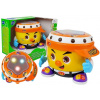 LEAN TOYS Bubon interaktívny žltý